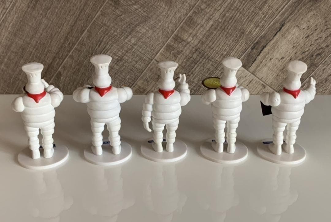 デッドストック品 ミシュラン ビバンダム ミシュランガイド 5体セット入手困難