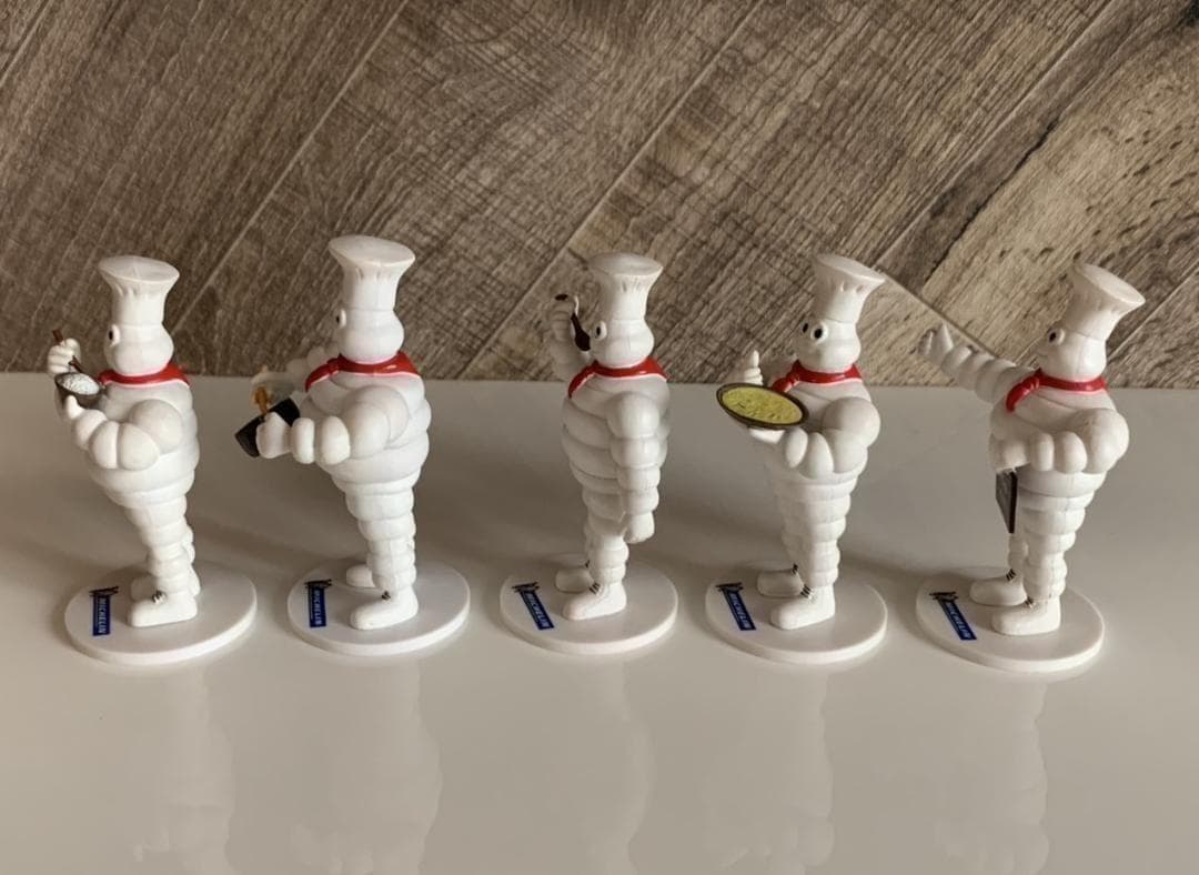 デッドストック品 ミシュラン ビバンダム ミシュランガイド 5体セット入手困難