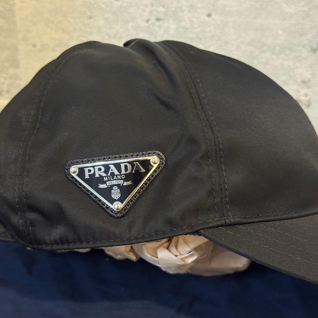 PRADA Re-Nylon ベースボールキャップ Lサイズ 未使用品