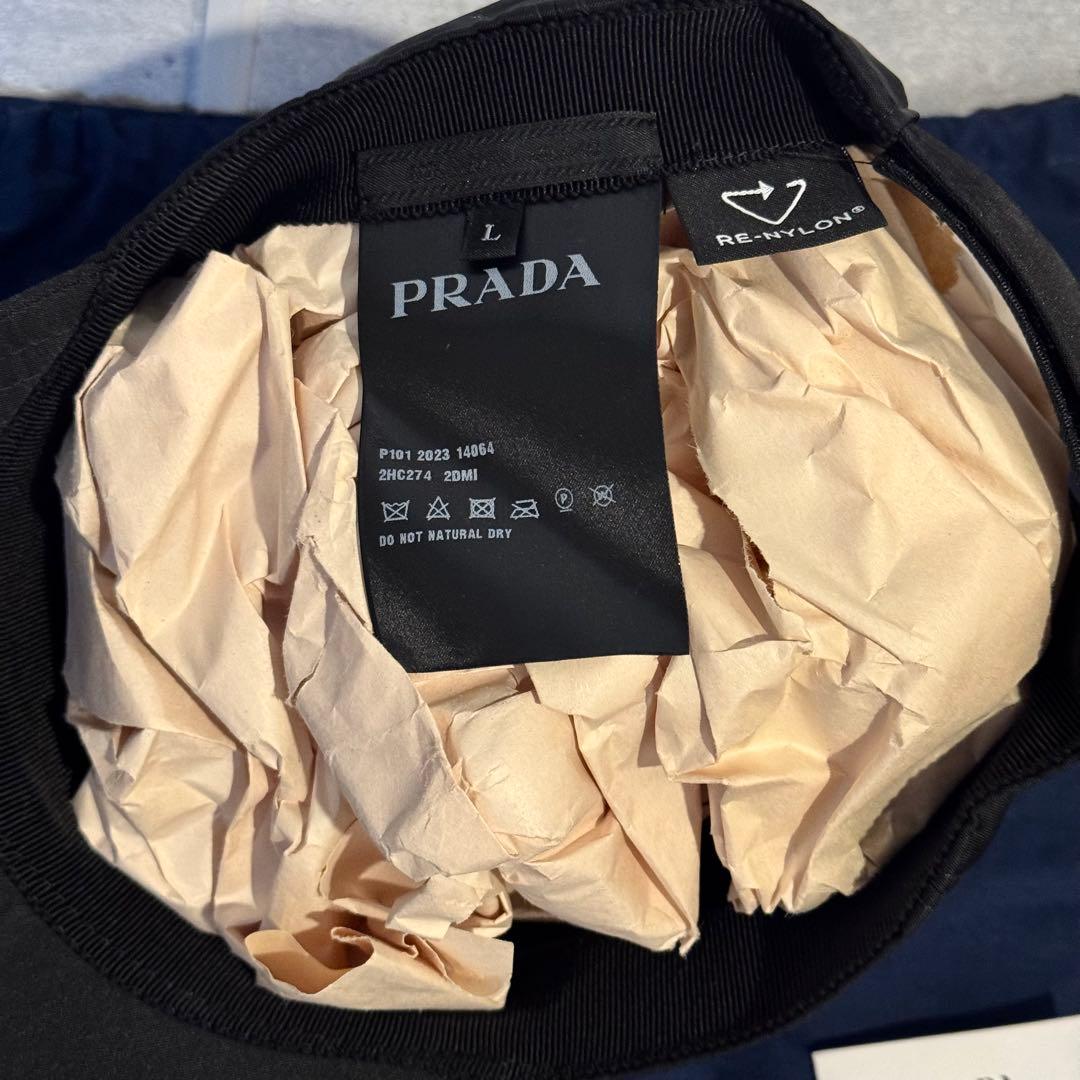 PRADA Re-Nylon ベースボールキャップ Lサイズ 未使用品