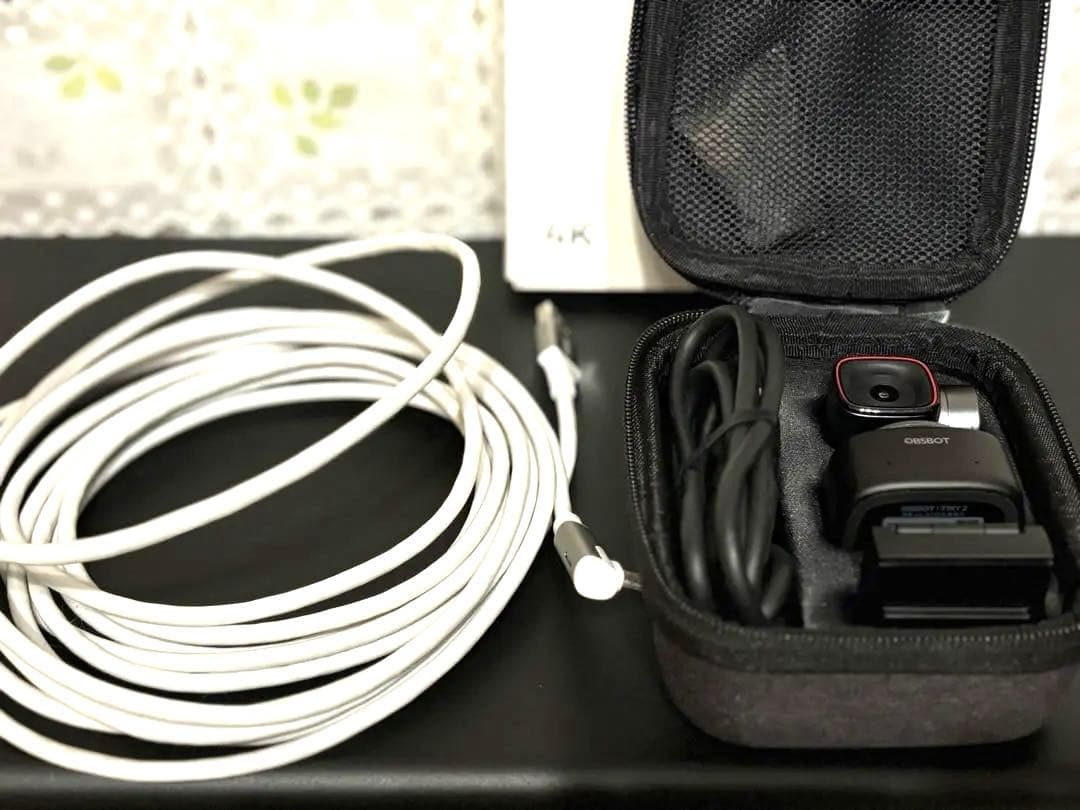 OBSBOT TINY 2 4Kカメラ 5m接続ケーブルセット