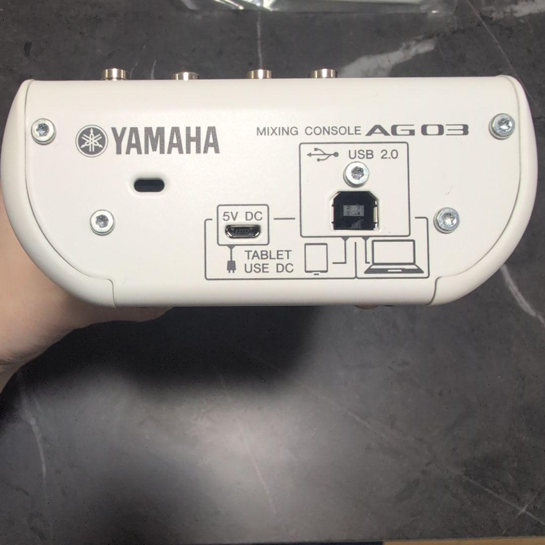 YAMAHA AG03 ミキシングコンソール