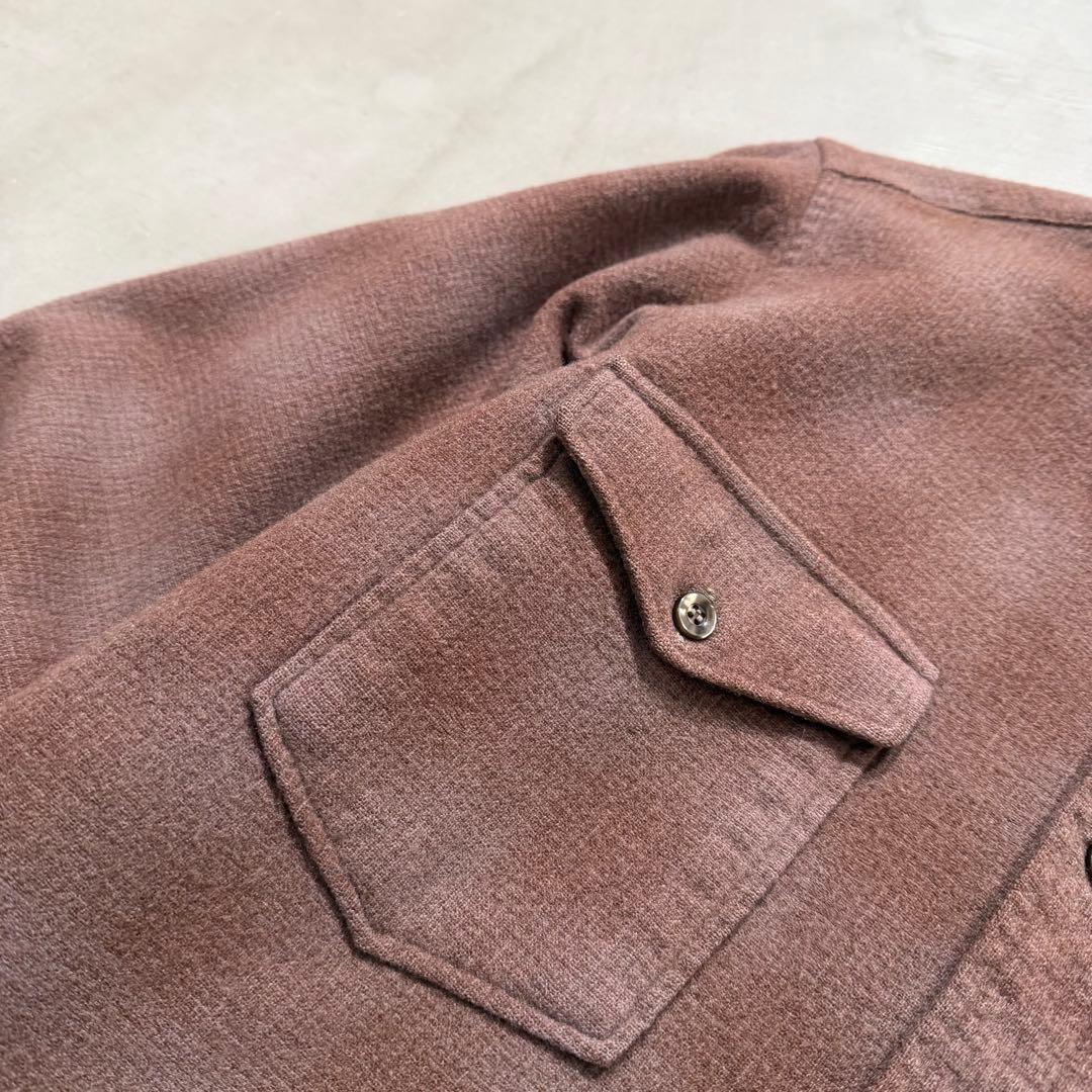 トップス 60s PENDLETON Wool shirt Ombre