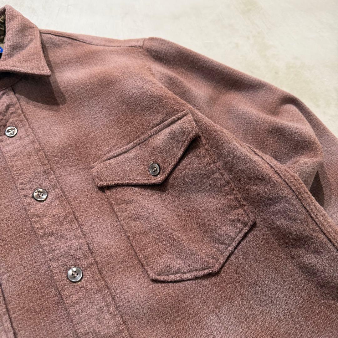 トップス 60s PENDLETON Wool shirt Ombre