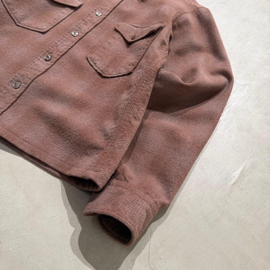 トップス 60s PENDLETON Wool shirt Ombre