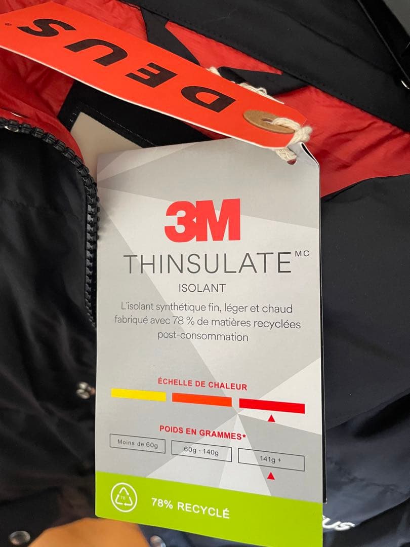 deus ジャケット　デウス　DEUS MACHINA ダウン　中綿　3M