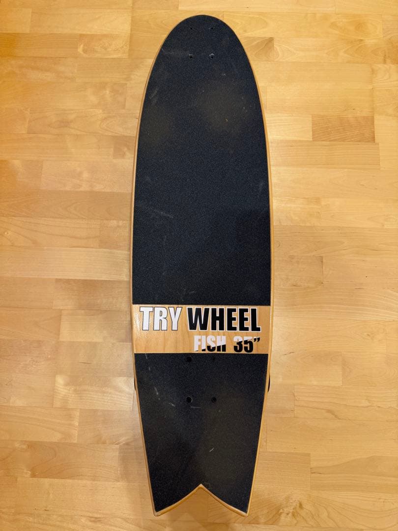 TRY WHEEL FISH 35インチ スケートボードデッキ