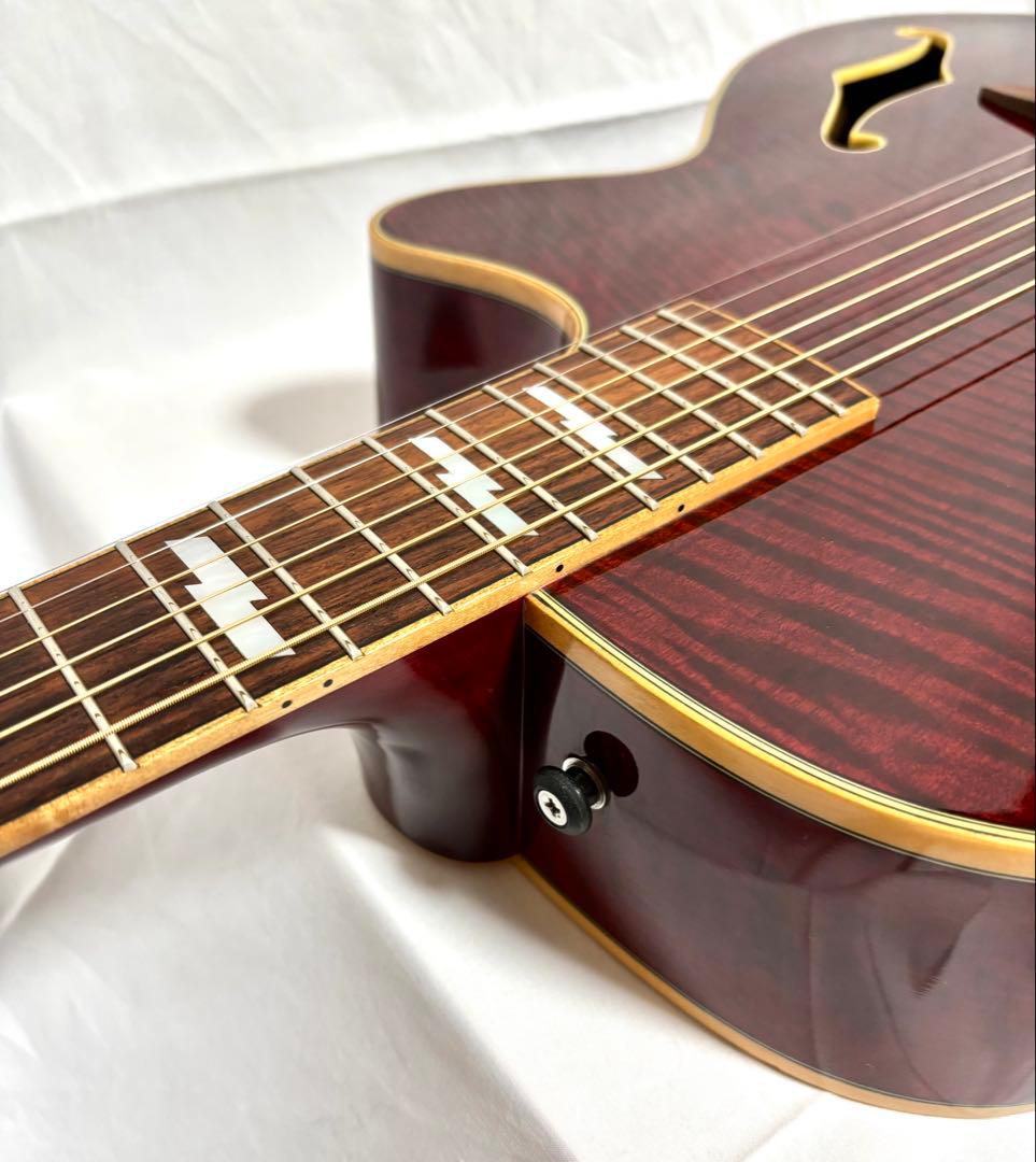 【新品弦張替済】Zenn エレアコ ZF33CE fホール グローバーペグ