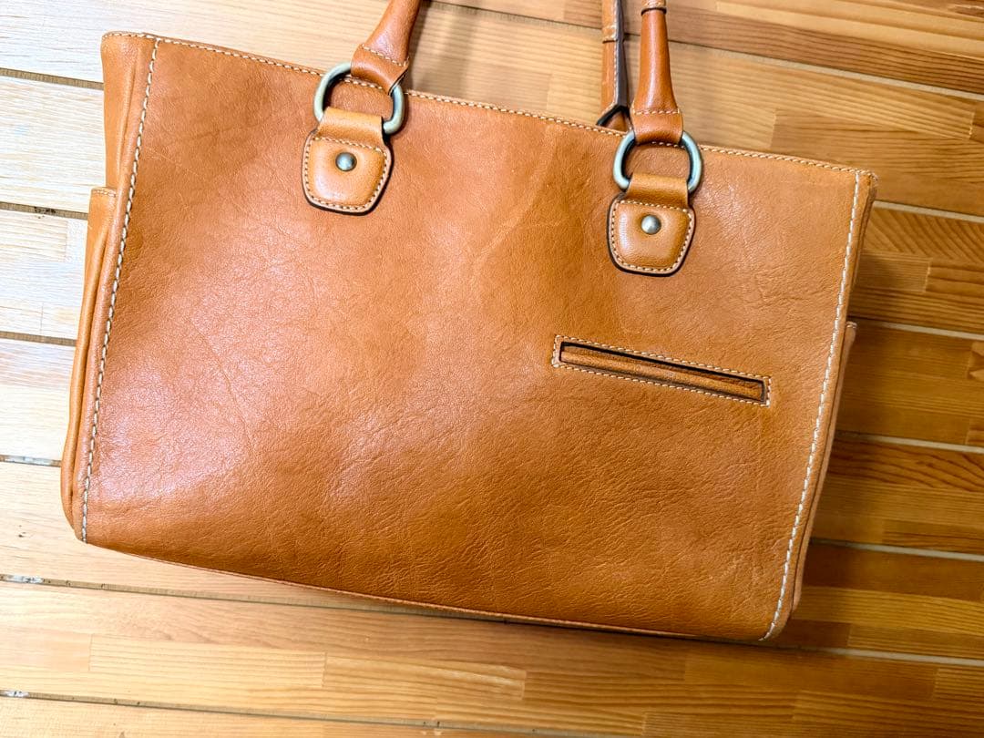 土屋鞄　トート　バッグ　オイルヌメ　本牛革　トートバッグ　ピッグスエード