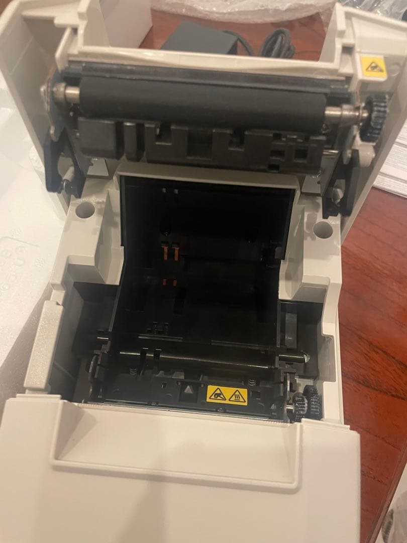 【格安】レジ業務用プリンター スター精密　ホワイト　レシート