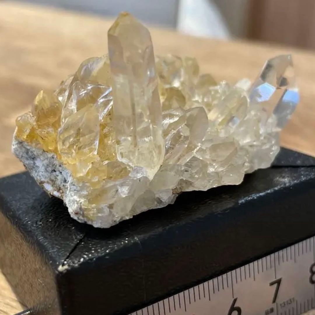 【国産鉱物】水晶クラスター　山梨県　乙女鉱山産