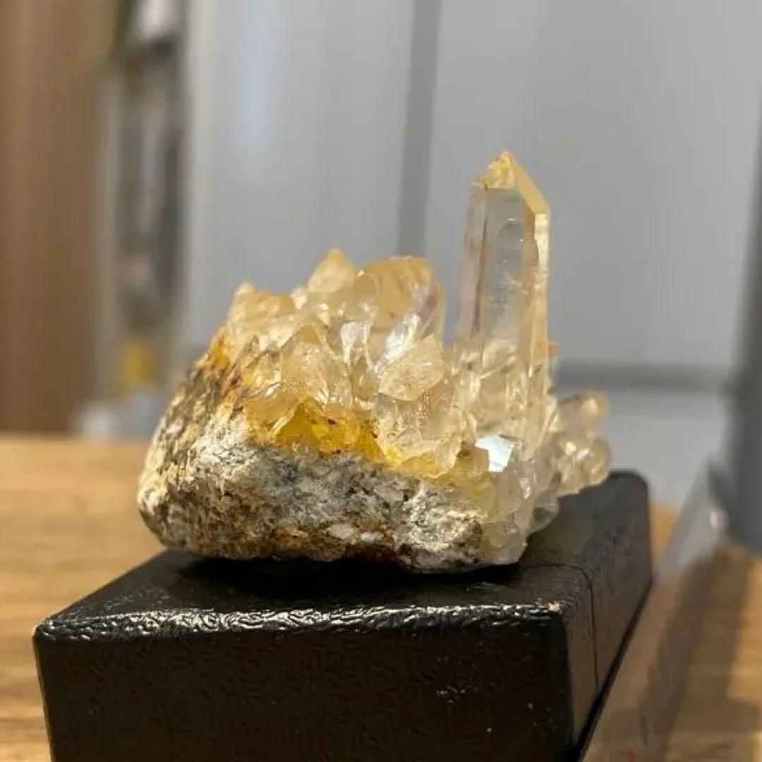 【国産鉱物】水晶クラスター　山梨県　乙女鉱山産