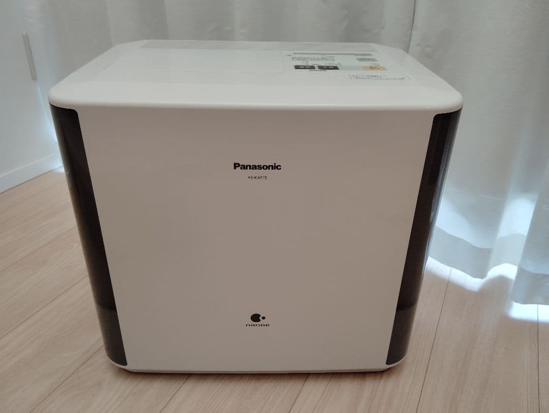 パナソニック ヒートレスファン(気化)式加湿機 ホワイト FE-KXF15-W