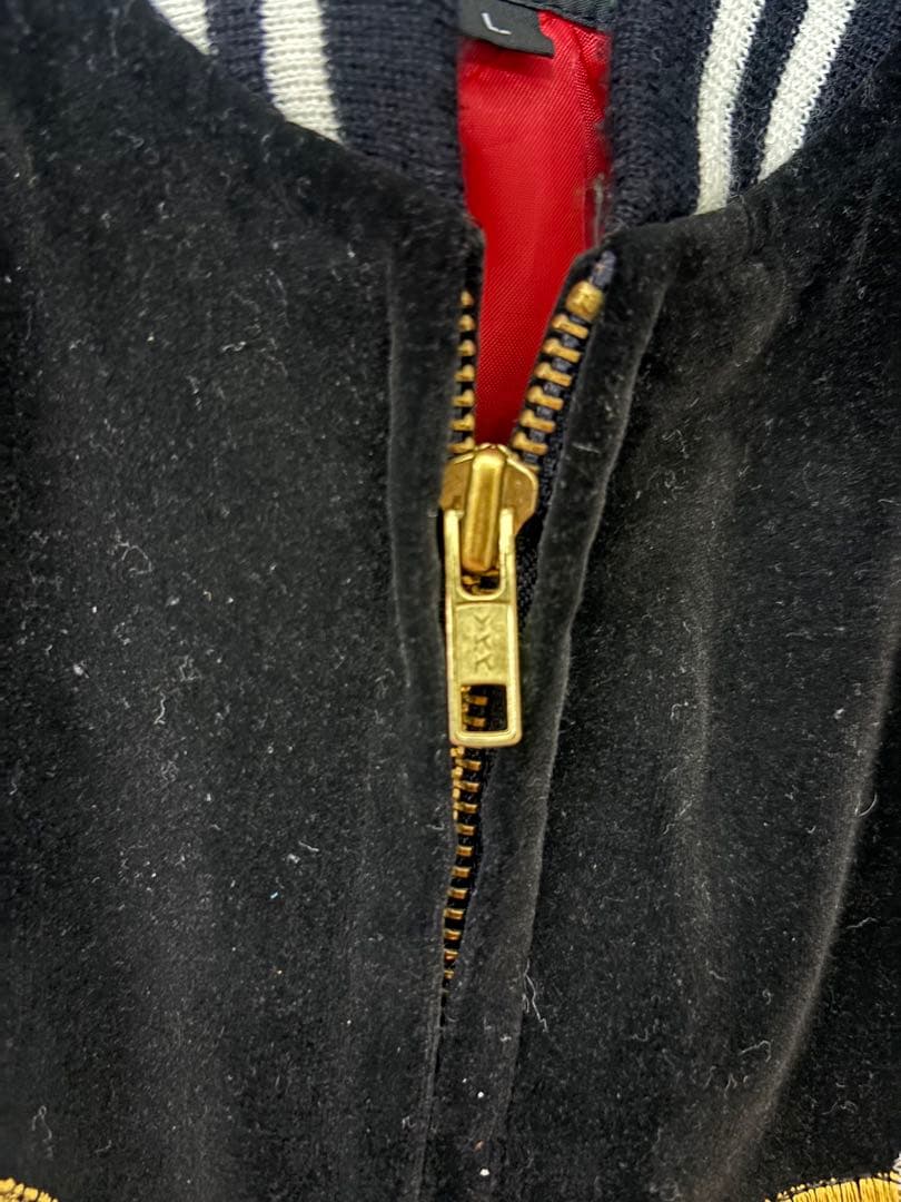 JJJ スカジャン　アメカジ　鷲　ドラゴン　別珍 キルティング