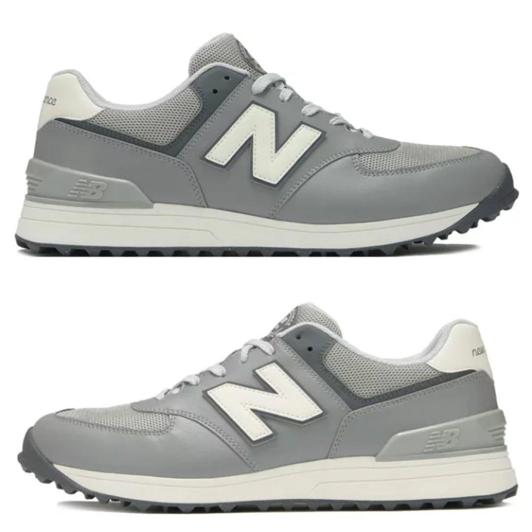 【新品】ニューバランス／574／スパイクレス ／23.5cm