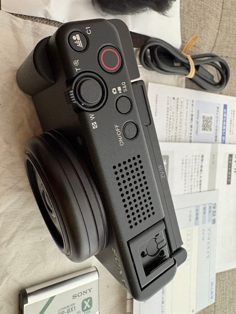 SONY ZV-1F コンパクトデジタルカメラ　カメラケース付き