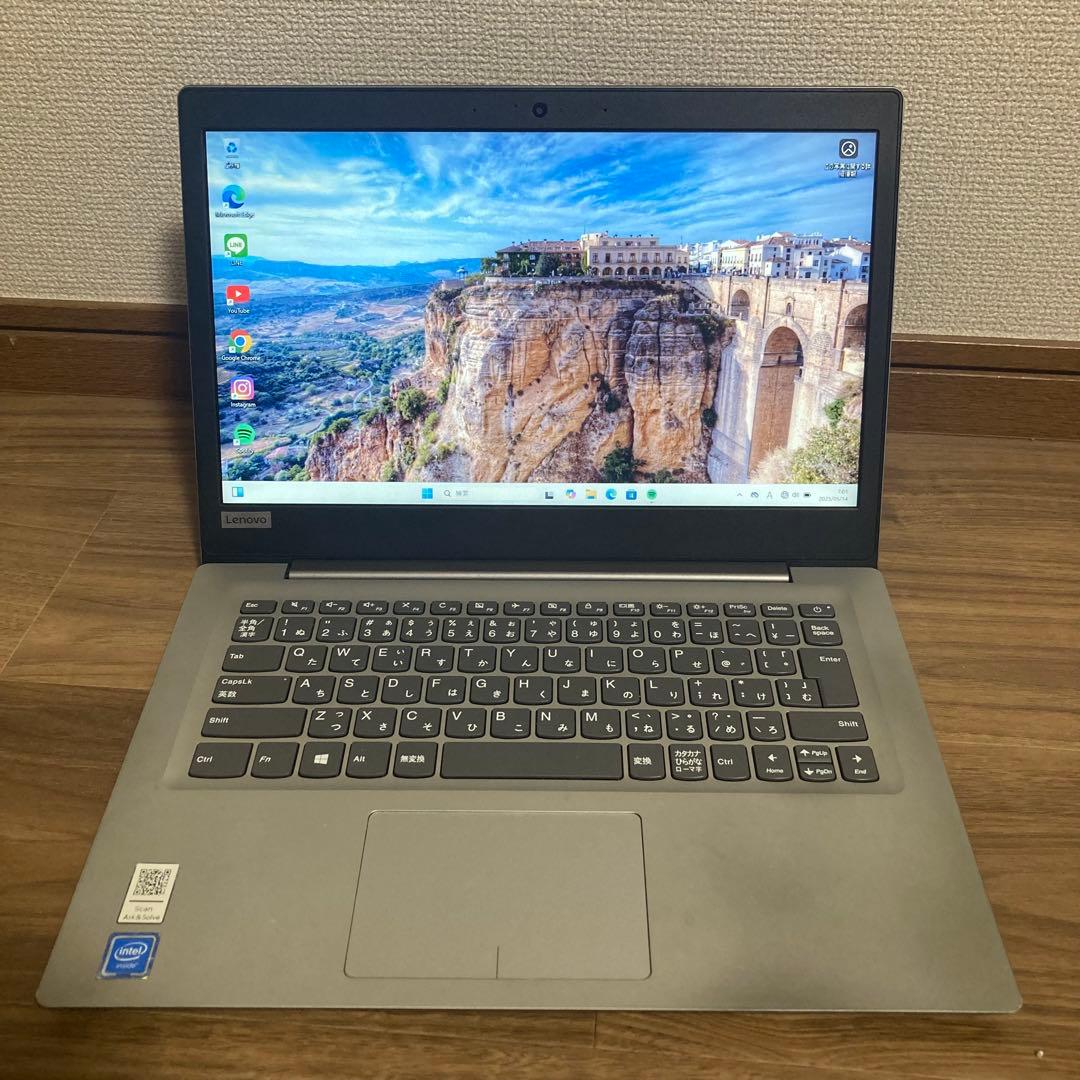 lenovo Windows11 ノートパソコン　初心者 SSD 初期設定済み