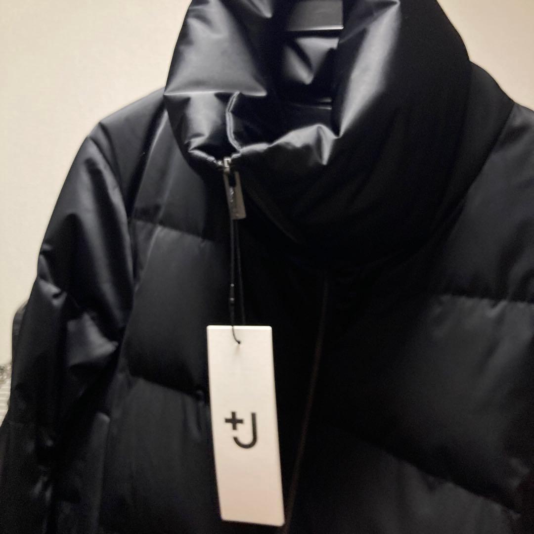未使用品 ユニクロ +J 復刻 ダウンボリュームジャケット ブラック　XL