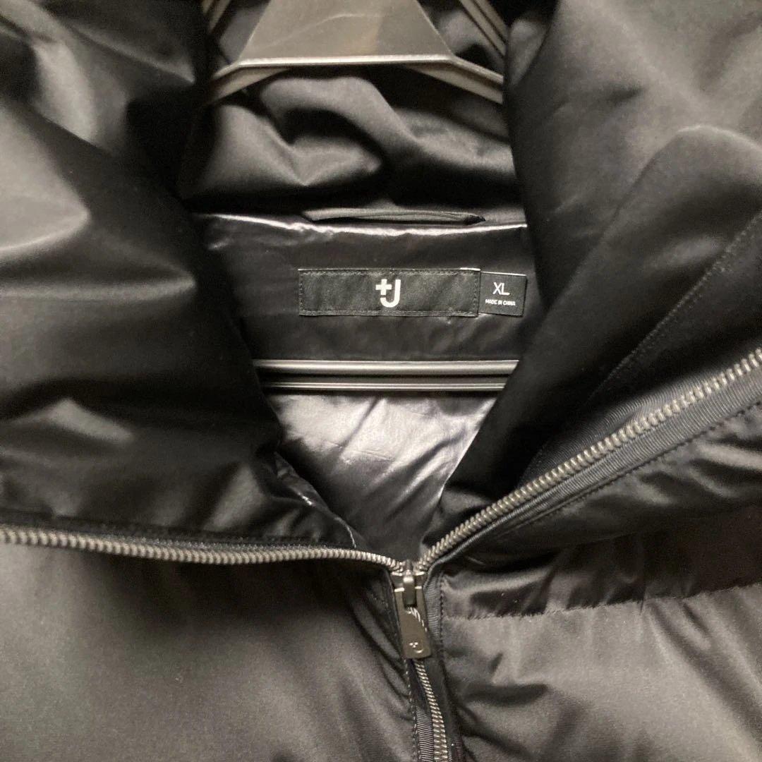 未使用品 ユニクロ +J 復刻 ダウンボリュームジャケット ブラック　XL