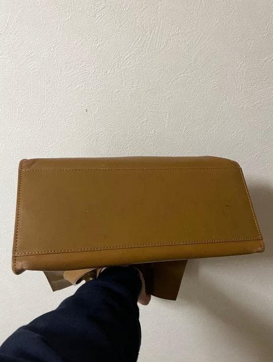 BARNEYS NEW YORK 本革 ブラウン レザー トートバッグ 美品