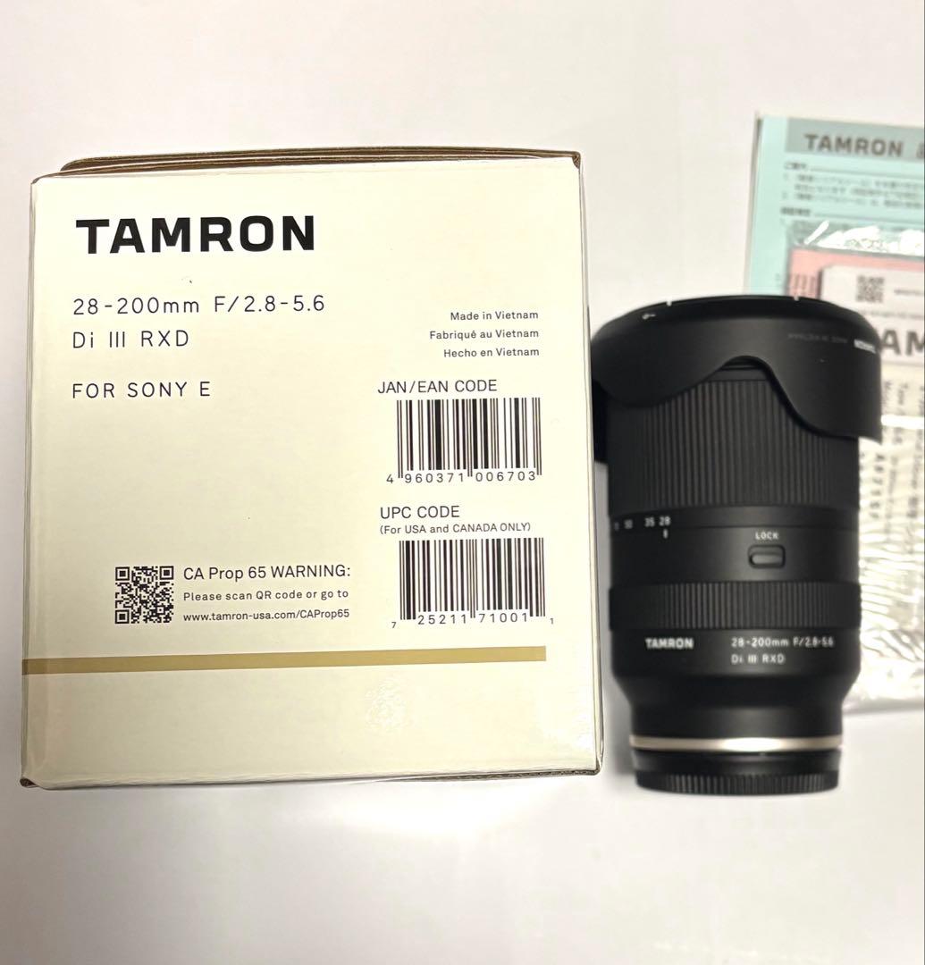 ぷ*。様 美品・即決TAMRON 28-200mm F2.8-5.6 Di II