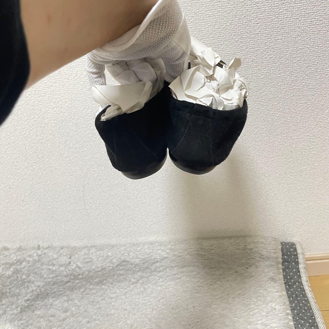 【美品】GUCCI ホースビット34 フラットシューズ21cm 黒