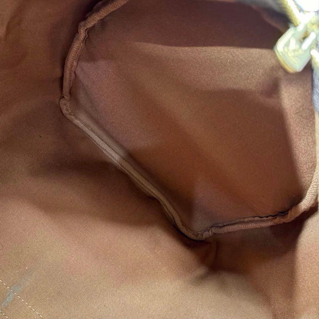 ルイヴィトン　モノグラム　キーポル50　ボストンバッグ　ブラウン　旅行