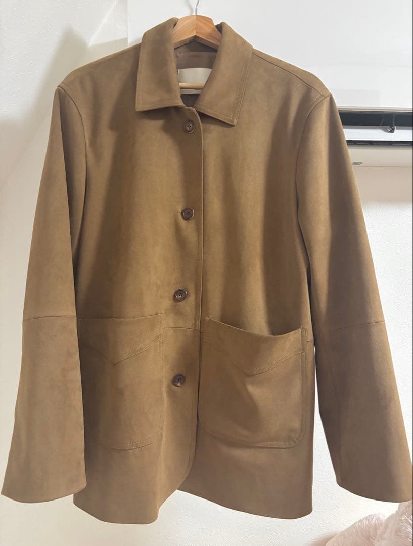 ジャケット・アウター ohotoro Henry Suede Jacket