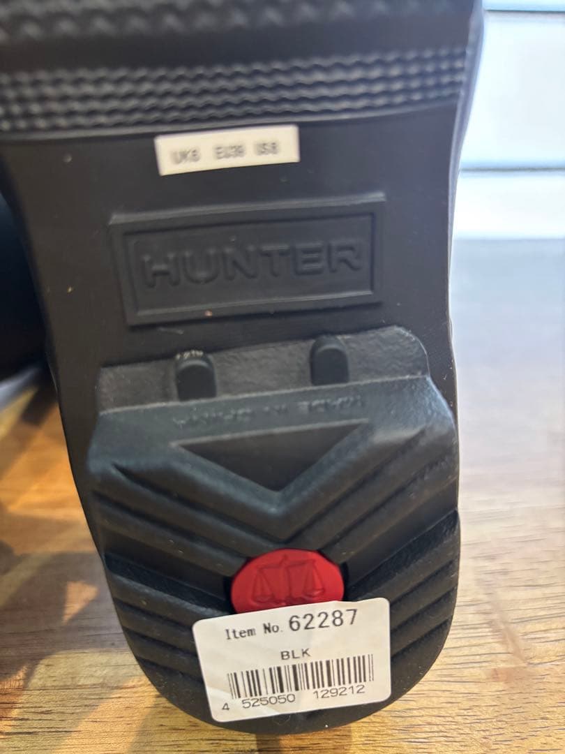 HUNTER レインブーツ【新品】【値下げ不可】【25cm】