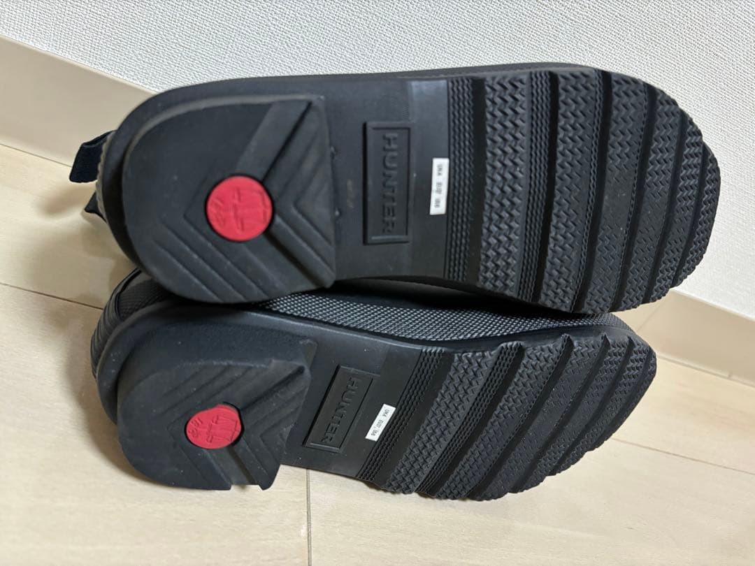 HUNTER ORIGINAL CHELSEA レインブーツ ブラック 23cm