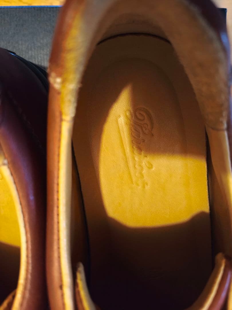 【美品】Paraboot PLAY- パラブーツ　ブラウン レザー スニーカー