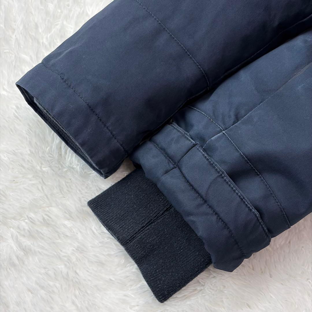 ウールリッチ ボウブリッジ 3WAY ダウンコート ラビットファー ネイビー 紺