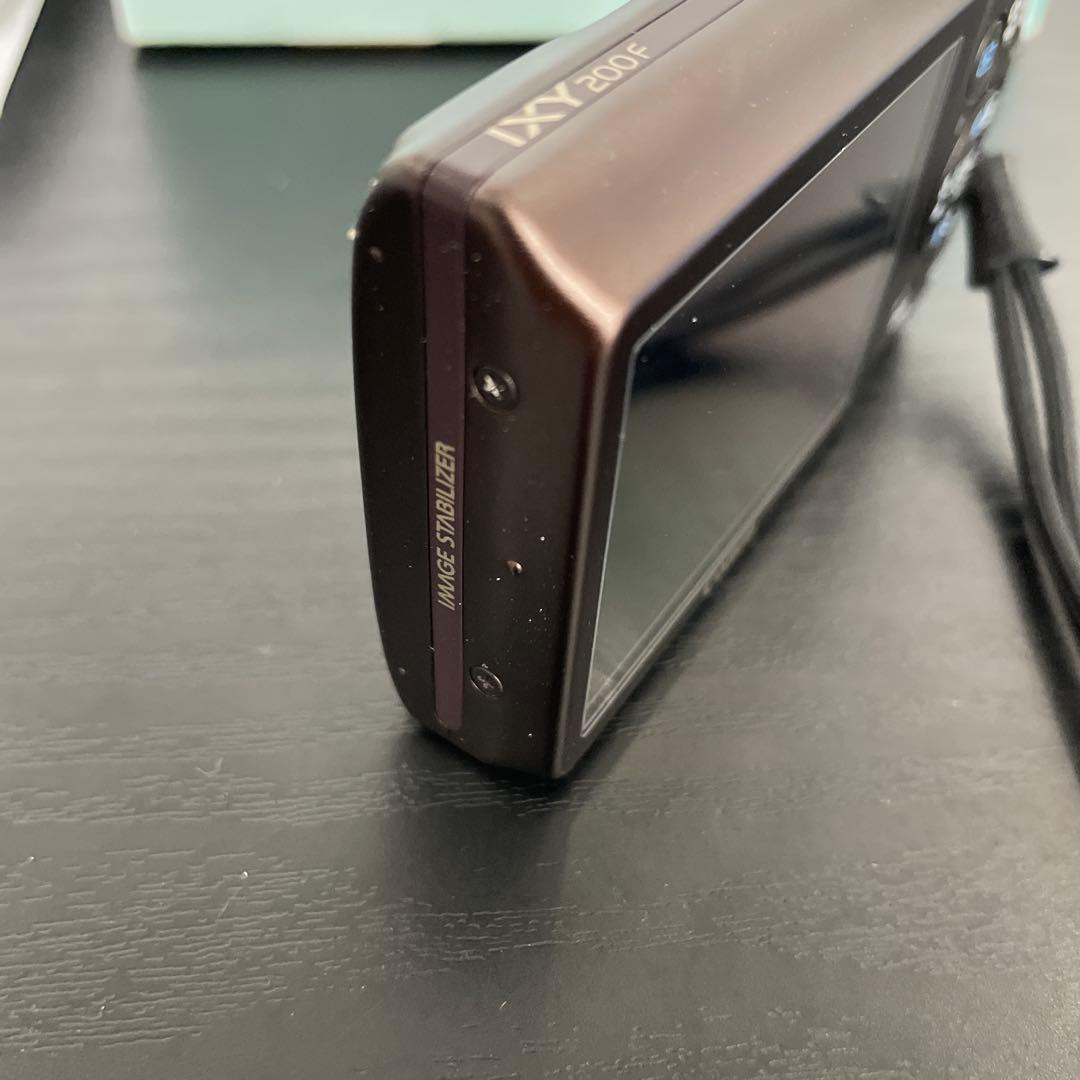 Canon IXY200Fコンパクトデジタルカメラ ブラウン