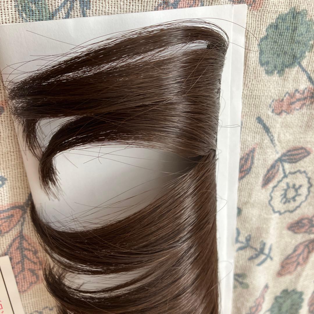 BAREN バレナ　スカーフハット　ブラックシフォン　& 前髪ウィッグ　付き