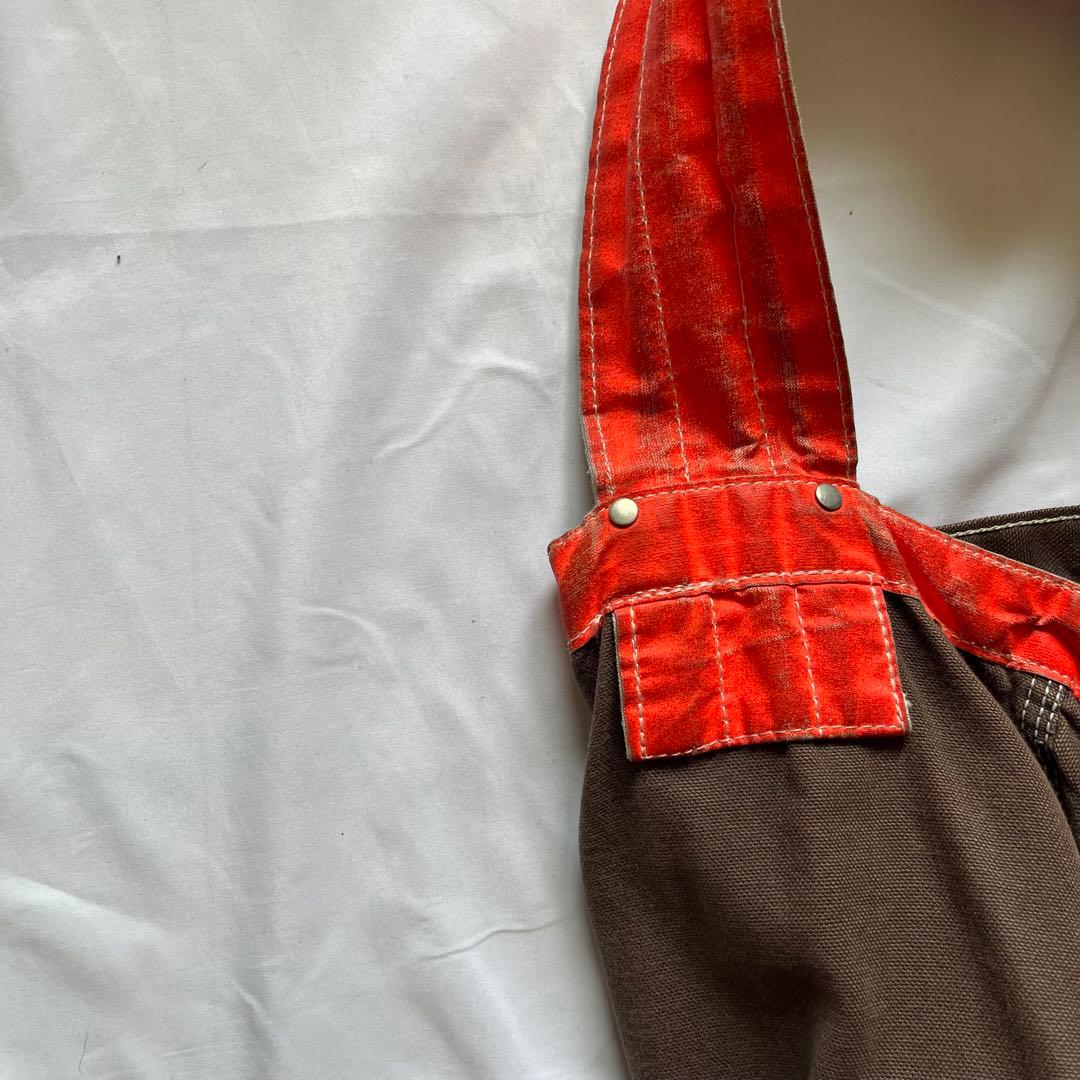 古着　70s　ヴィンテージ　ニュースペーパーバッグ