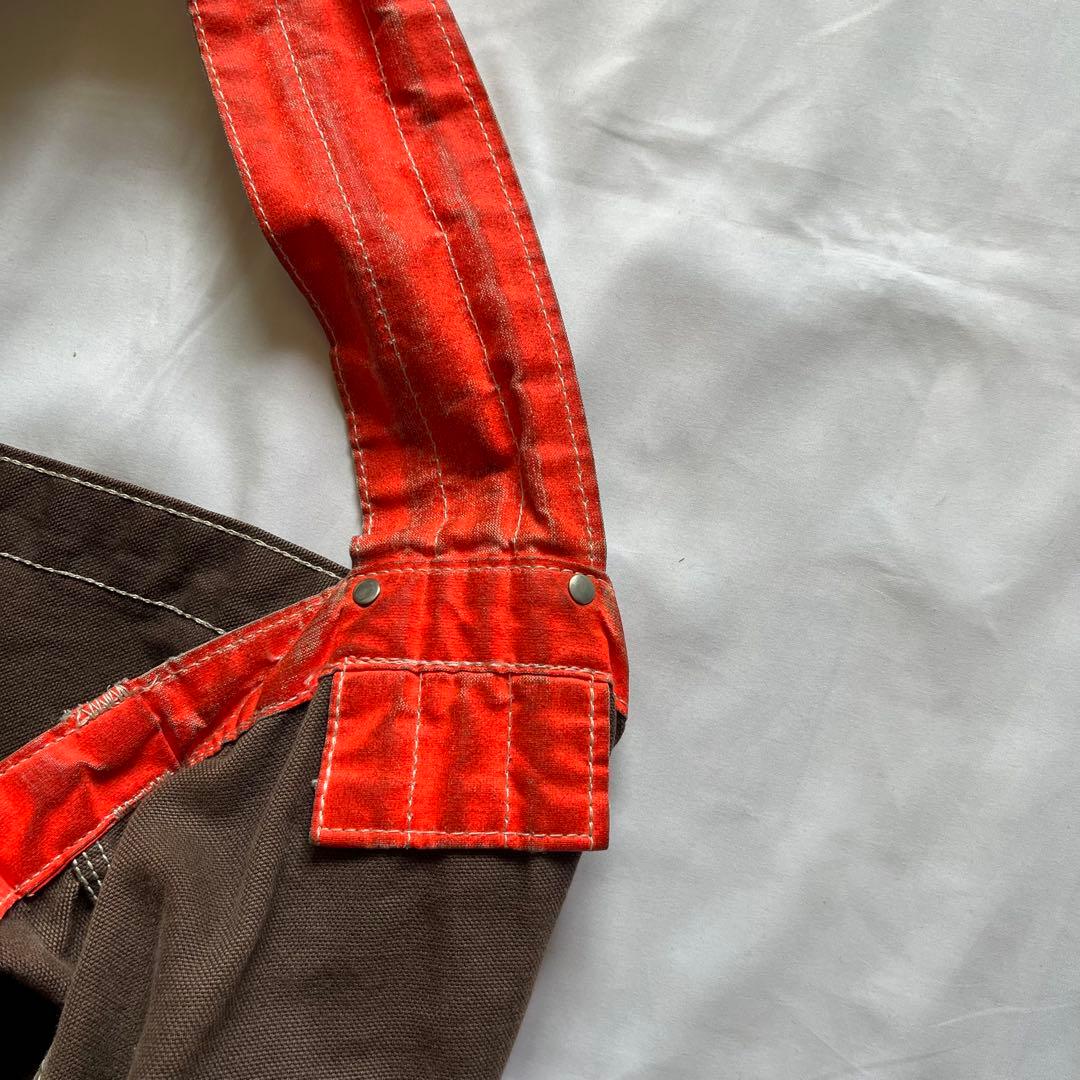 古着　70s　ヴィンテージ　ニュースペーパーバッグ