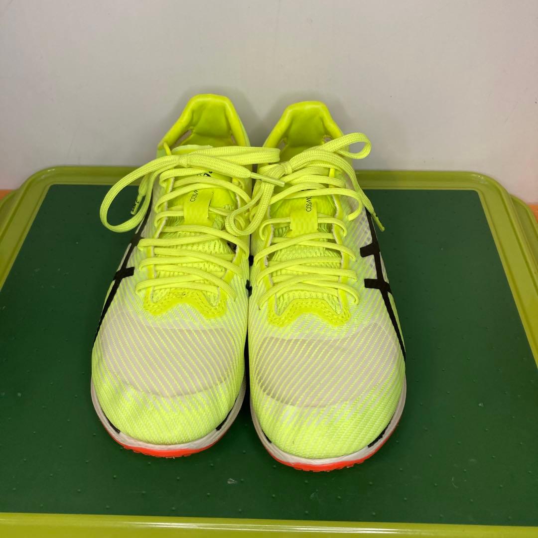 美品アシックスコスモレーサーMD3中距離専用高反発スパイク