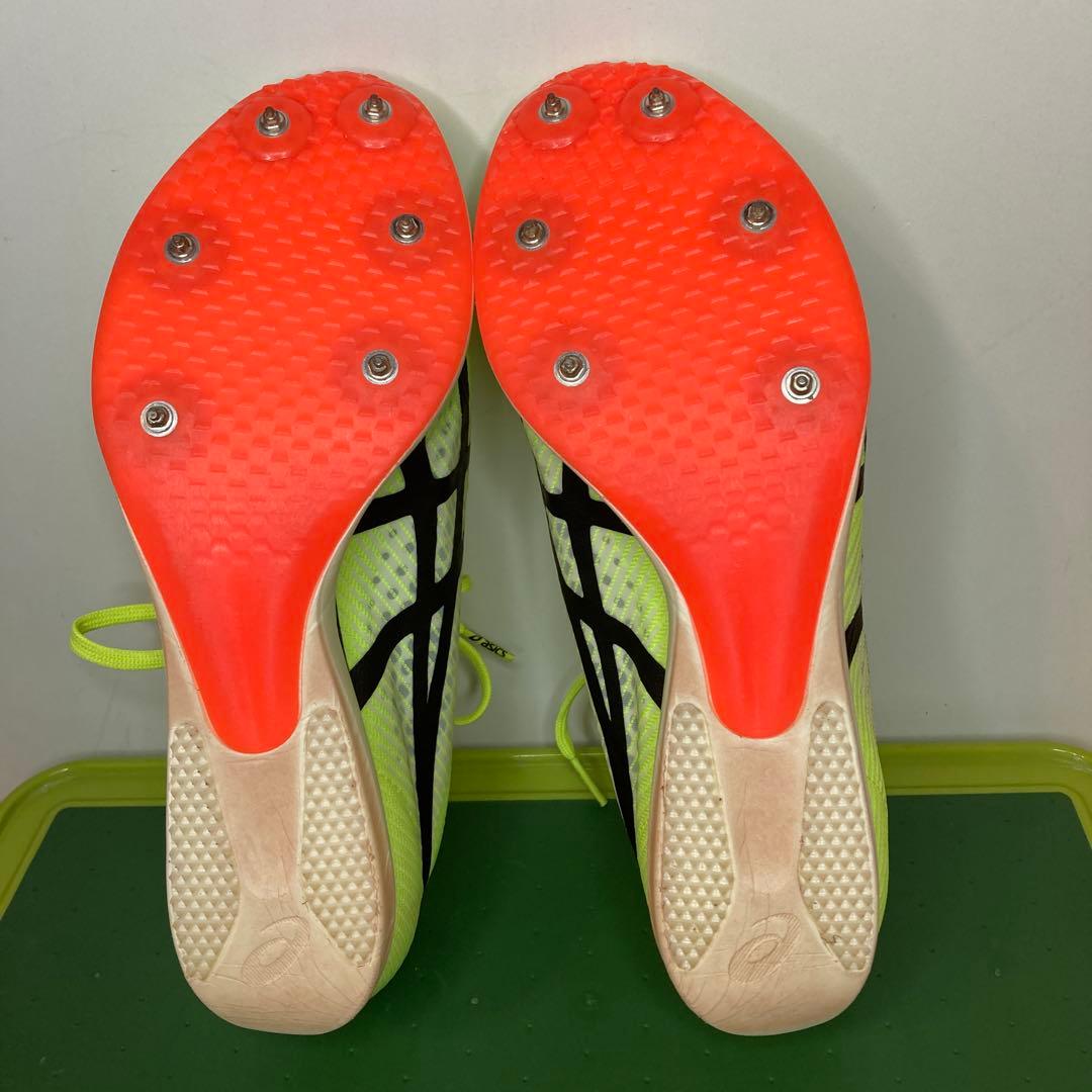 美品アシックスコスモレーサーMD3中距離専用高反発スパイク