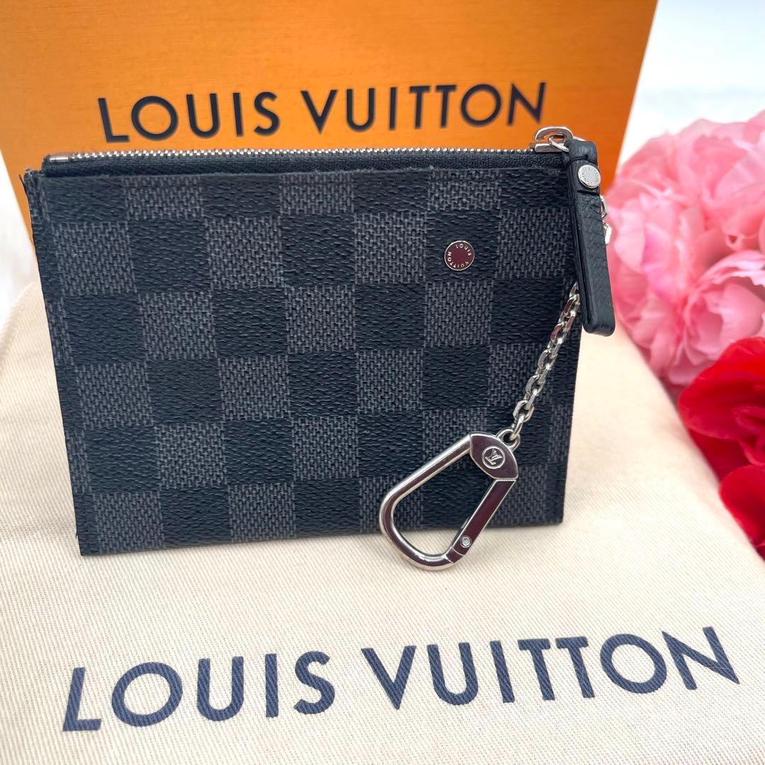 ルイヴィトン　ダミエ　グラフィット　モデュラブル　ケース　小銭　820