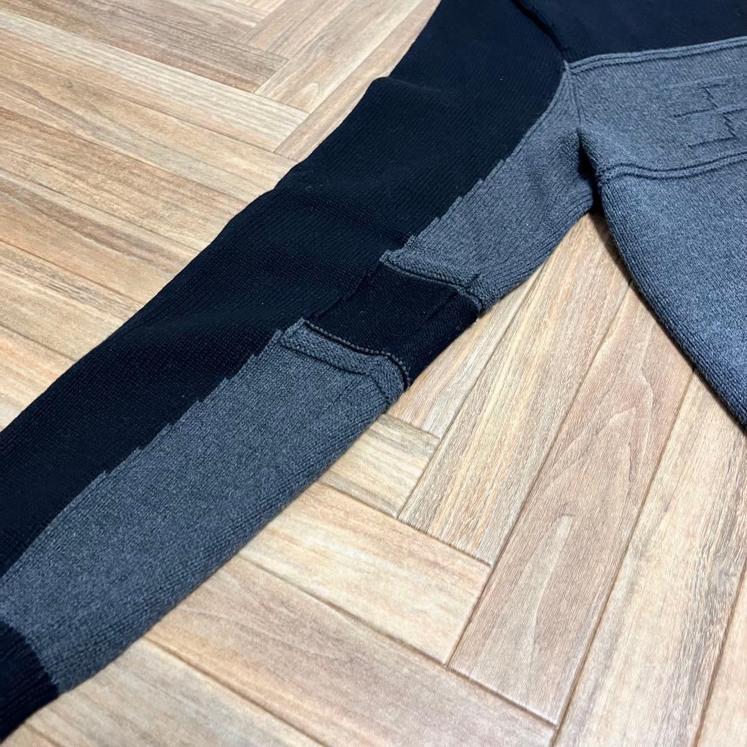 希少　AIME LEON DORE バイカラー　コットンニット　美品　Sサイズ