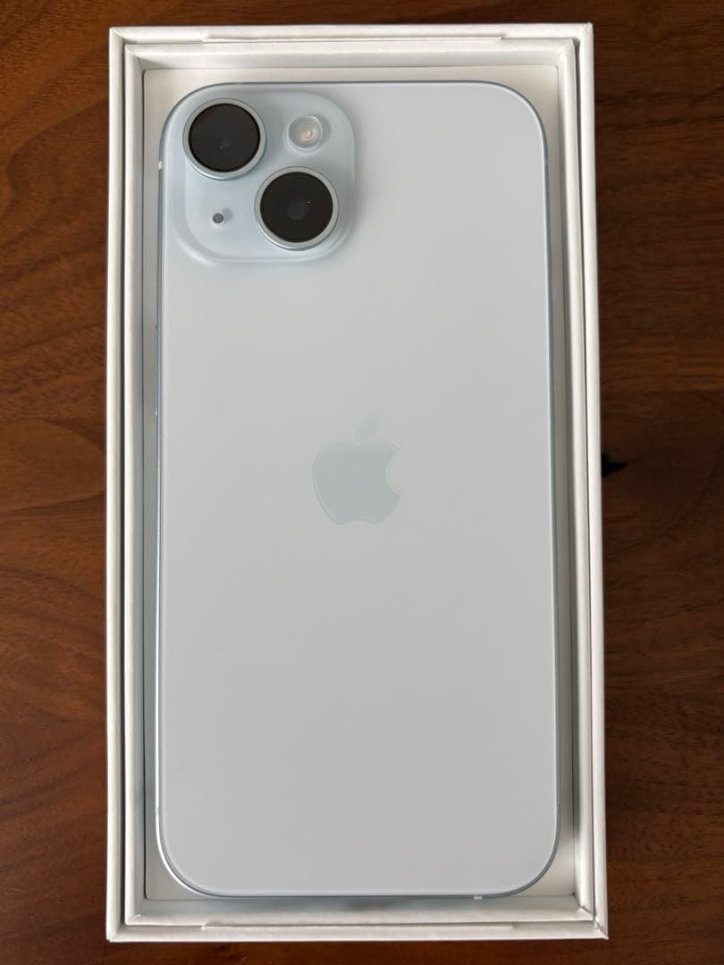iPhone15 128GB ブルー　新品　未使用