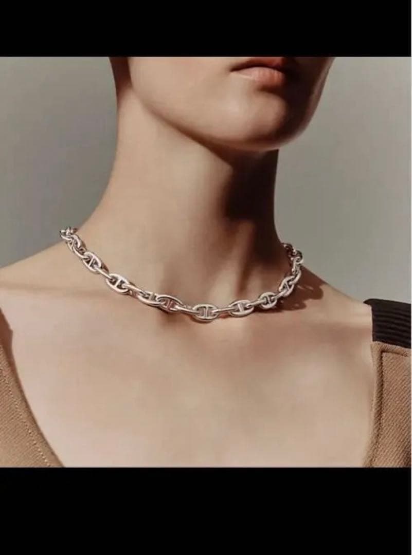 【未使用】人気サイズGM29コマ正規店購入 シェーヌダンクル ネックレス