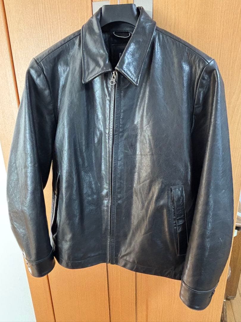 old GAP レザー シングルライダース Mサイズ