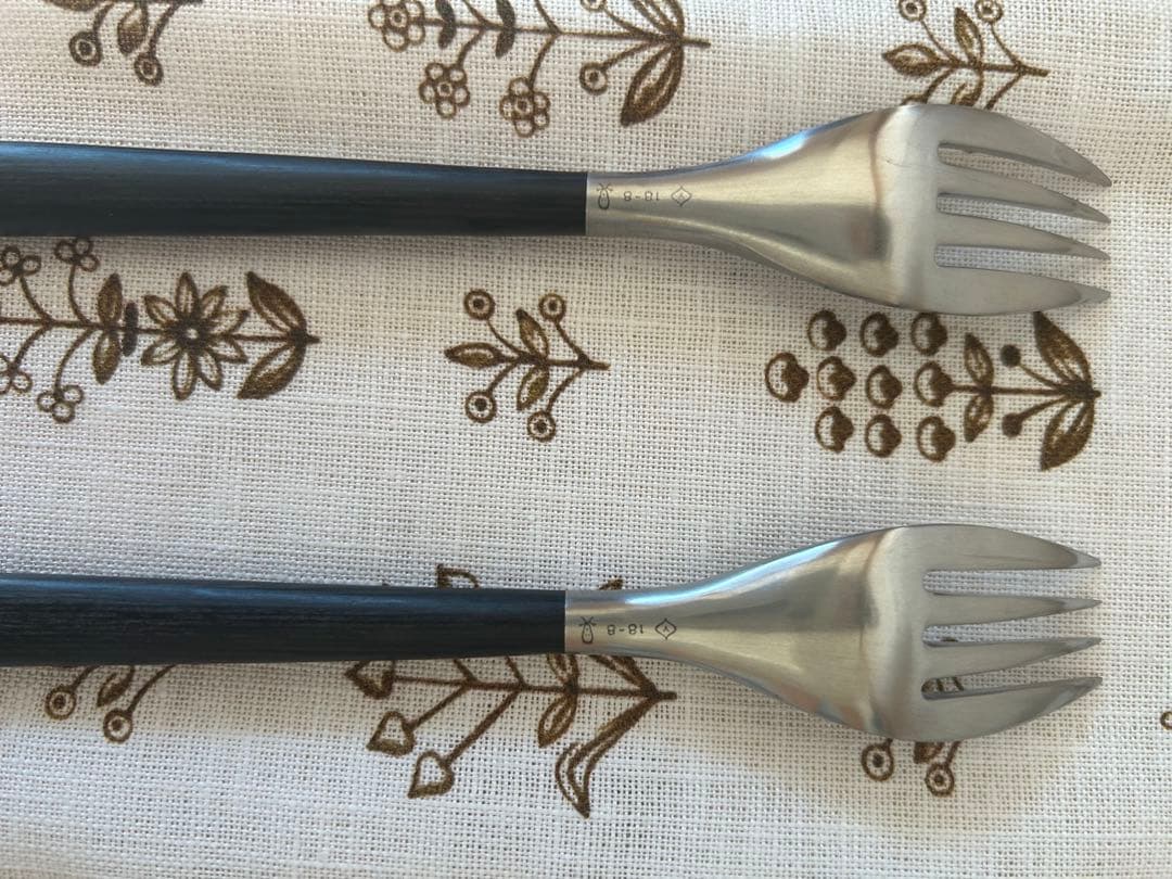 柳宗理 SORI YANAGI 黒柄カトラリー