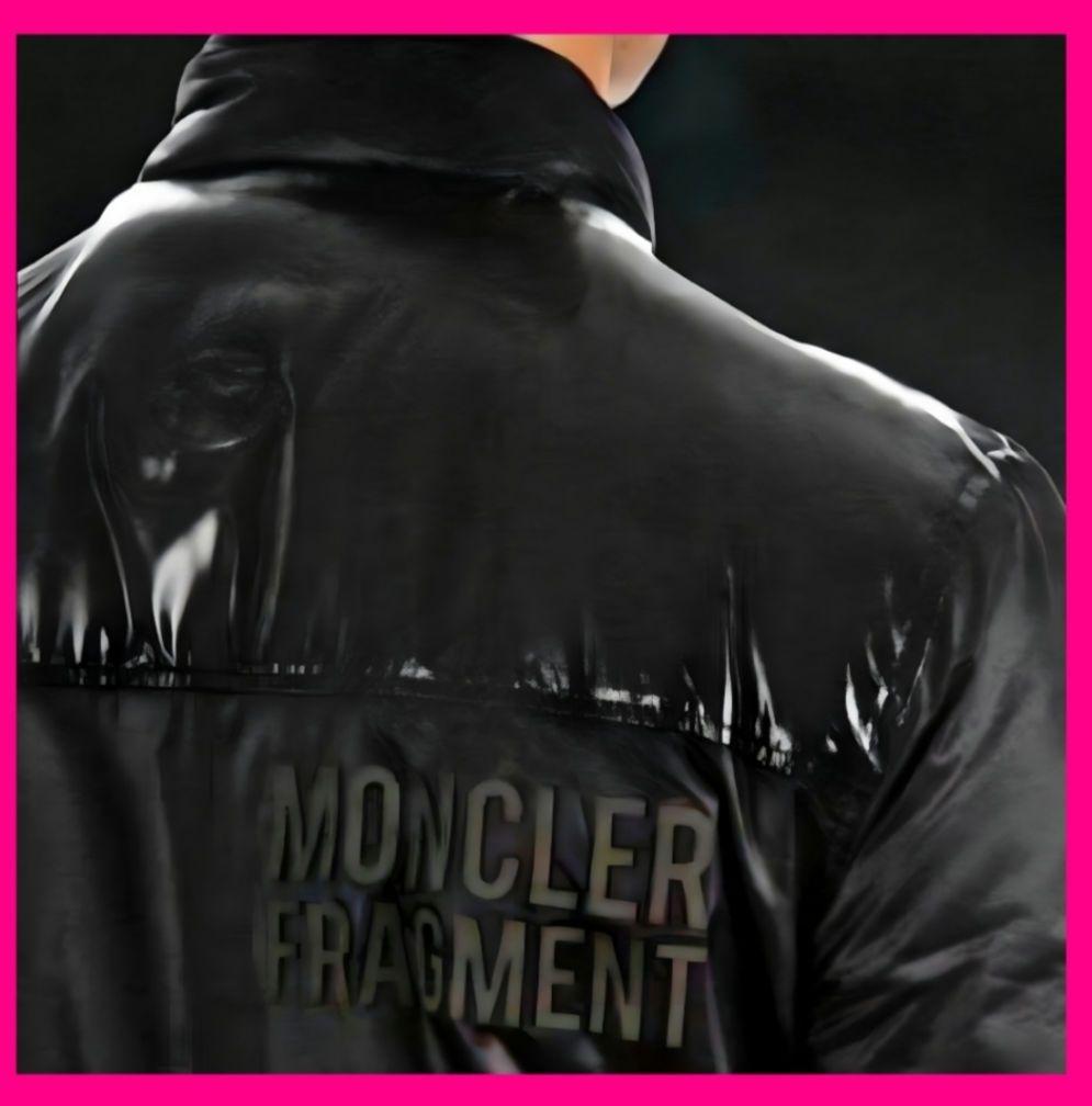 ユニセックスステッチロゴMONCLERフラグメントダウンジャケット モンクレール