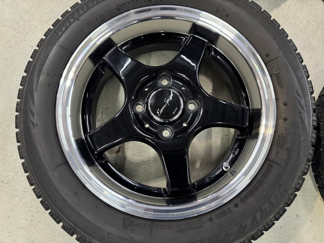 ステルスレーシング　5本スポーク　深リム　14 5J＋45 ホイール