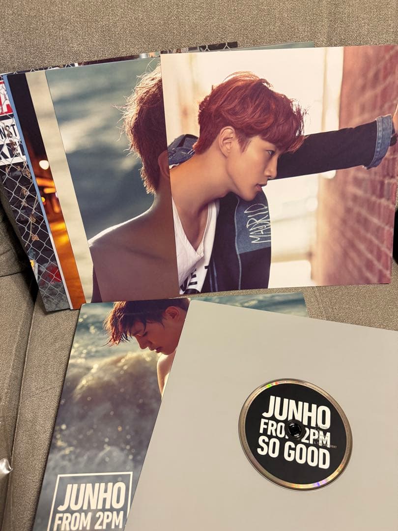 【貴重】2PM ジュノ CD SO GOOD 完全生産限定LPサイズ盤