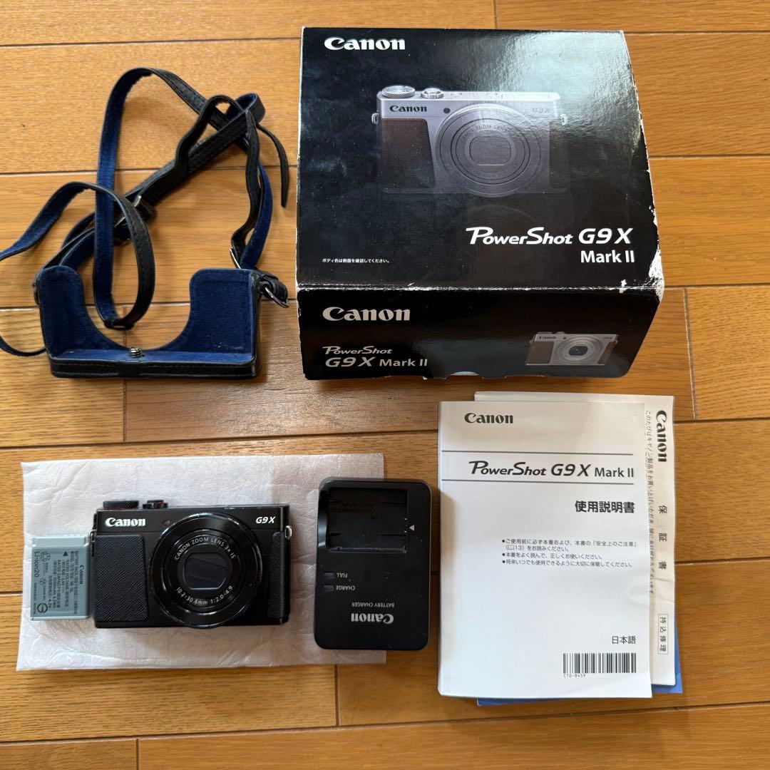 Canon PowerShot G9 X Mark II 本体セット
