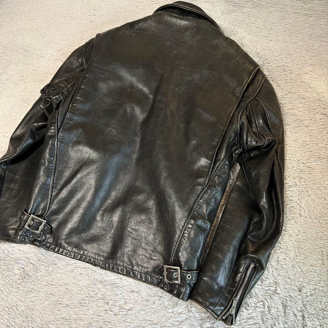 Schott ショットレザージャケット ライナー付き　シングルライダース　36㌅