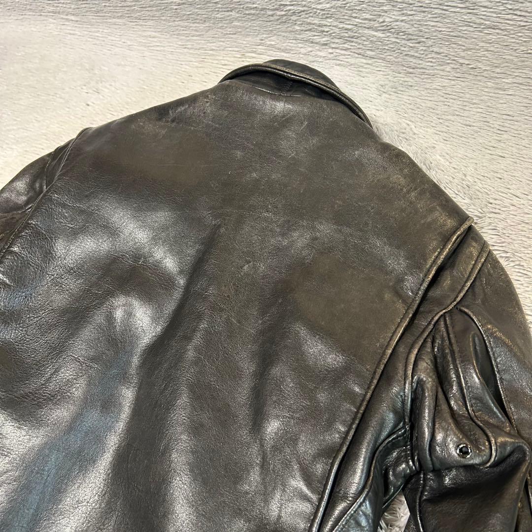 Schott ショットレザージャケット ライナー付き　シングルライダース　36㌅